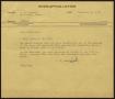 Letter: [Letter from I. H. Kempner, Jr., to D. W. Kempner, February 15, 1949]