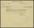 Letter: [Letter from T. L. James to D. W. Kempner, December 5, 1950]