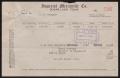 Text: [Invoice for Iron Sulphate Sold to D. W. Kempner]