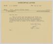 Letter: [Inter-Office Letter from T. L. James to D. W. Kempner, May 18, 1951]