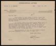 Primary view of [Letter from T. L. James to D. W. Kempner, April 27, 1950]