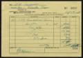 Text: [Invoice for Bulbs Sold to D. W. Kempner]