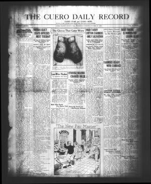 Primary view of object titled 'The Cuero Daily Record (Cuero, Tex.), Vol. 65, No. 100, Ed. 1 Wednesday, October 27, 1926'.