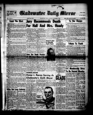 Primary view of object titled 'Gladewater Daily Mirror (Gladewater, Tex.), Vol. 5, No. 104, Ed. 1 Thursday, November 19, 1953'.