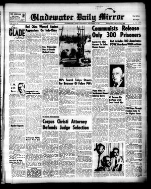 Primary view of object titled 'Gladewater Daily Mirror (Gladewater, Tex.), Vol. 5, No. 39, Ed. 1 Wednesday, September 2, 1953'.