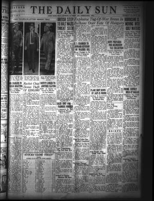 Primary view of object titled 'The Daily Sun (Goose Creek, Tex.), Vol. 20, No. 57, Ed. 1 Thursday, August 25, 1938'.