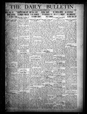 Primary view of object titled 'The Daily Bulletin (Brownwood, Tex.), Vol. 13, No. 51, Ed. 1 Tuesday, December 30, 1913'.