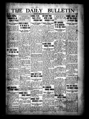 Primary view of object titled 'The Daily Bulletin (Brownwood, Tex.), Vol. 13, No. 175, Ed. 1 Saturday, May 23, 1914'.