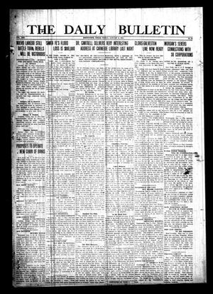 Primary view of object titled 'The Daily Bulletin (Brownwood, Tex.), Vol. 13, No. 54, Ed. 1 Friday, January 2, 1914'.