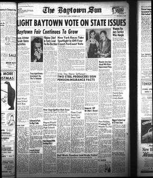 Primary view of object titled 'The Baytown Sun (Baytown, Tex.), Vol. 31, No. 132, Ed. 1 Tuesday, November 8, 1949'.