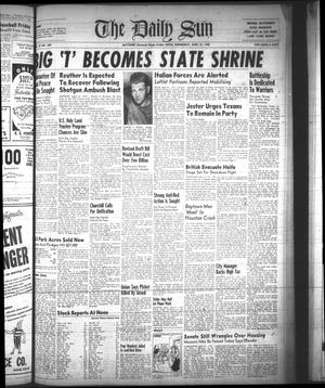 Primary view of object titled 'The Daily Sun (Baytown, Tex.), Vol. 30, No. 268, Ed. 1 Wednesday, April 21, 1948'.