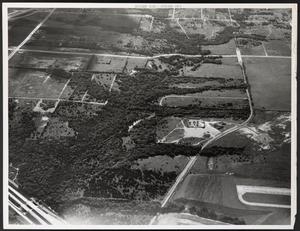 Primary view of object titled '[Aerial View of Boulder Park and Surrounding Area]'.