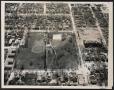 Thumbnail image of item number 1 in: '[Aerial View of Buckner Park and Surrounding Area]'.