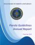 Report: Texas Parole Guidelines Annual Report: 2012