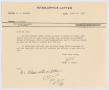 Letter: [Letter from Thos. L. James to D. W. Kempner, April 24, 1952]