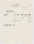 Text: [Invoice for Nine Yearling Calves Sold by C. B. Johnson Live Stock Co…