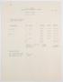 Primary view of [Invoice for Four Cows, Twenty-Four Yearlings, and Six Calves Sold by C. B. Johnson Live Stock Commission Company]