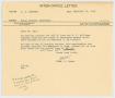 Letter: [Letter from T. L. James to D. W. Kempner, February 14, 1956]