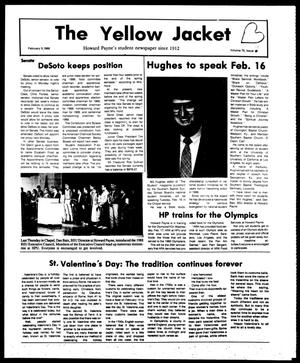 Primary view of object titled 'The Yellow Jacket (Brownwood, Tex.), Vol. 75, No. 15, Ed. 1, Friday, February 12, 1988'.