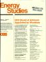 Journal/Magazine/Newsletter: Energy Studies, Volume 6, Number 6, July/August 1981