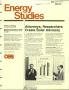 Journal/Magazine/Newsletter: Energy Studies, Volume 11, Number 3, January/February 1986