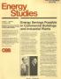 Journal/Magazine/Newsletter: Energy Studies, Volume 9, Number 6, July/August 1984
