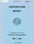 Primary view of Texas Construction Report: May 1988