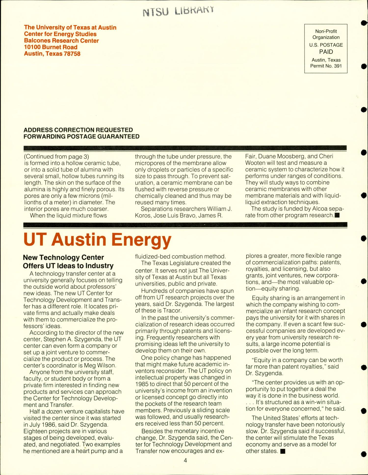 Energy Studies, Volume 12, Number 6, July/August 1987
                                                
                                                    Back Cover
                                                