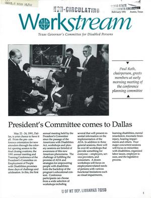 Primary view of object titled 'Workstream, February 1991'.