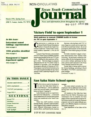 Texas Youth Commission Journal, March 1996