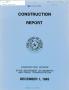 Report: Texas Construction Report: December 1985