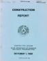 Primary view of Texas Construction Report: October 1989