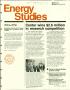 Journal/Magazine/Newsletter: Energy Studies, Volume 14, Number 3, January/February 1989