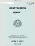 Primary view of Texas Construction Report: April 1987