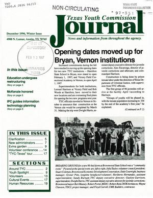 Primary view of object titled 'Texas Youth Commission Journal, December 1996'.