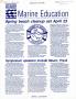 Journal/Magazine/Newsletter: Marine Education, Volume 8, Number 3, March 1988