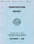 Primary view of Texas Construction Report: December 1988
