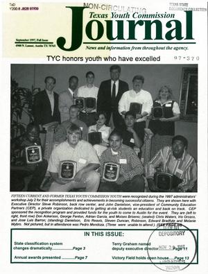 Primary view of object titled 'Texas Youth Commission Journal, September 1997'.