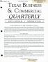 Journal/Magazine/Newsletter: Texas Business & Commercial Quarterly, Volume 2, Number 4, April 1984