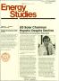 Journal/Magazine/Newsletter: Energy Studies, Volume 12, Number 4, March/April 1987