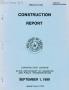 Primary view of Texas Construction Report: September 1989