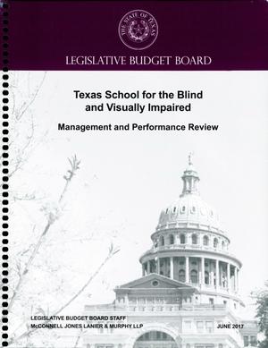 Primary view of object titled 'Texas School For The Blind and Visually Impaired, June 2017'.