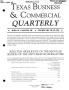 Thumbnail image of item number 1 in: 'Texas Business & Commercial Quarterly, Volume 2, Number 1, July 1983'.