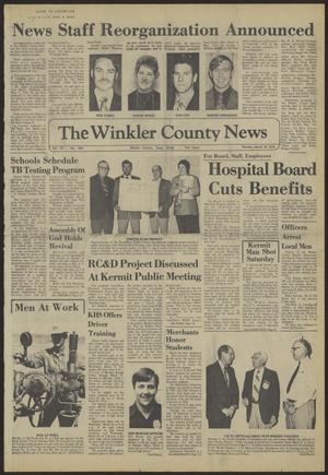 Primary view of object titled 'The Winkler County News (Kermit, Tex.), Vol. 37, No. 104, Ed. 1 Monday, March 18, 1974'.