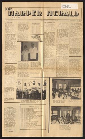 Primary view of object titled 'The Harper Herald (Harper, Tex.), Vol. 66, No. 28, Ed. 1 Tuesday, July 17, 1990'.