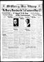 Newspaper: McMurry War Whoop (Abilene, Tex.), Vol. 13, No. 27, Ed. 1, Saturday, …