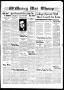 Newspaper: McMurry War Whoop (Abilene, Tex.), Vol. 14, No. 2, Ed. 1, Wednesday, …
