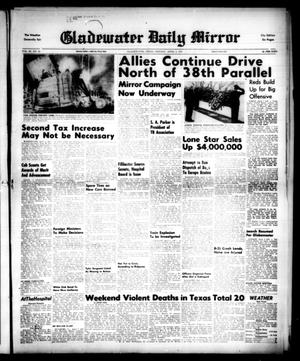 Primary view of object titled 'Gladewater Daily Mirror (Gladewater, Tex.), Vol. 3, No. 10, Ed. 1 Monday, April 2, 1951'.
