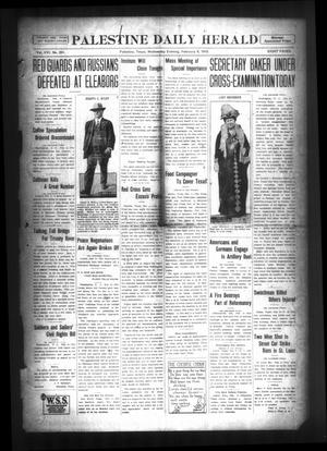 Primary view of Palestine Daily Herald (Palestine, Tex), Vol. 16, No. 251, Ed. 1 Wednesday, February 6, 1918