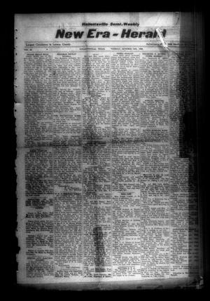 Primary view of object titled 'Hallettsville Semi-Weekly New Era-Herald (Hallettsville, Tex.), Vol. 58, No. [22], Ed. 1 Tuesday, October 14, 1930'.